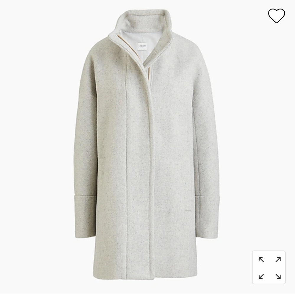 J. Crew City Coat- Excellent condition
